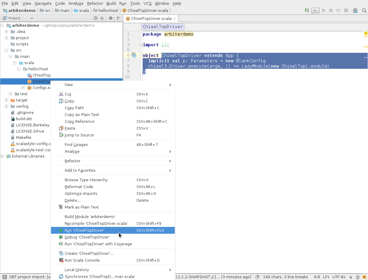 Edmond Cote's Blog Using IDEA Scala debugger for Chisel