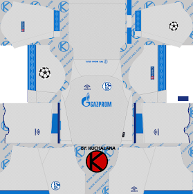 Schalke 04 2018/19 UCL Kit - Dream League Soccer Kits