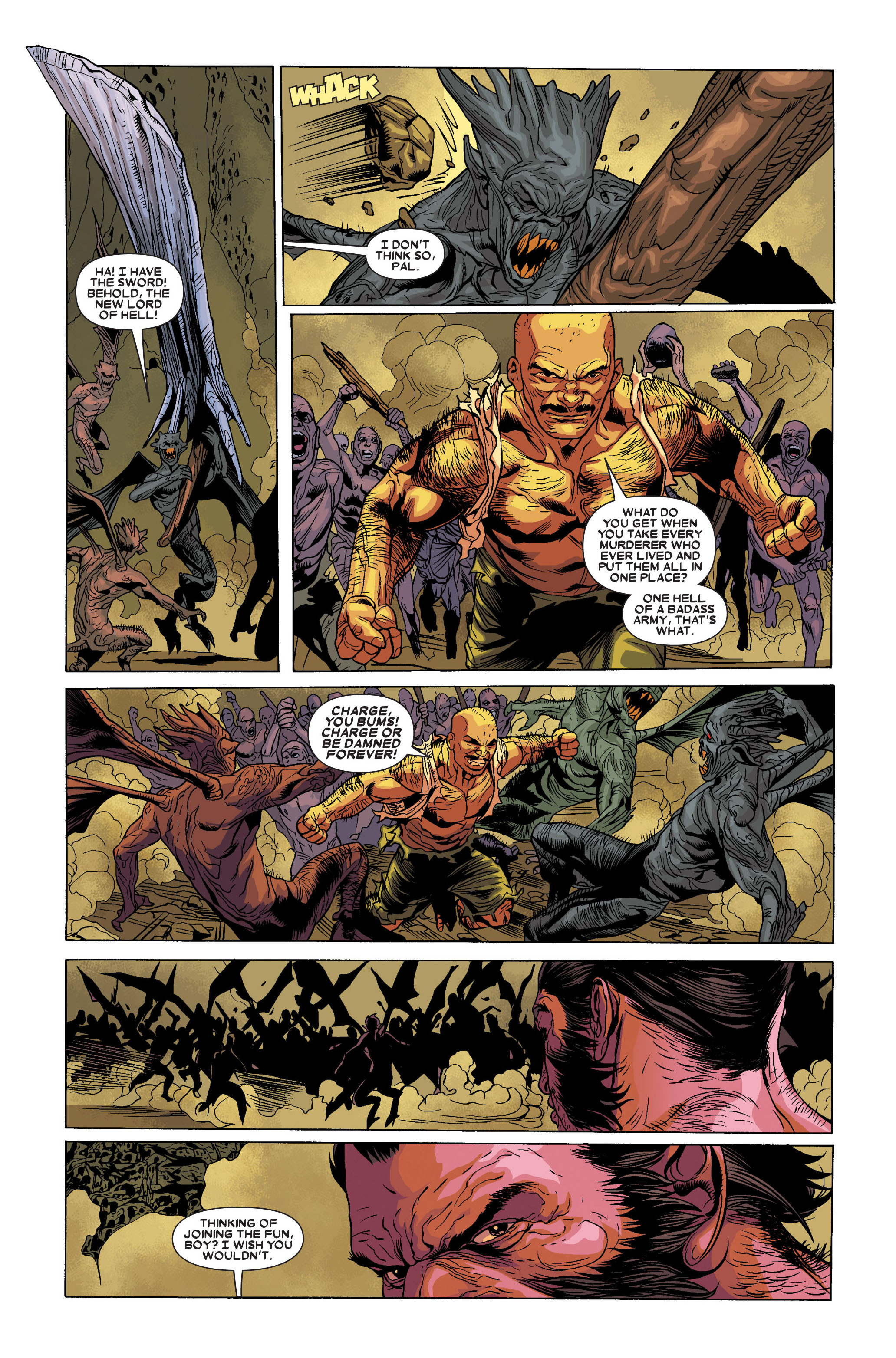 Read online Wolverine (2010) comic -  Issue #4 - 22