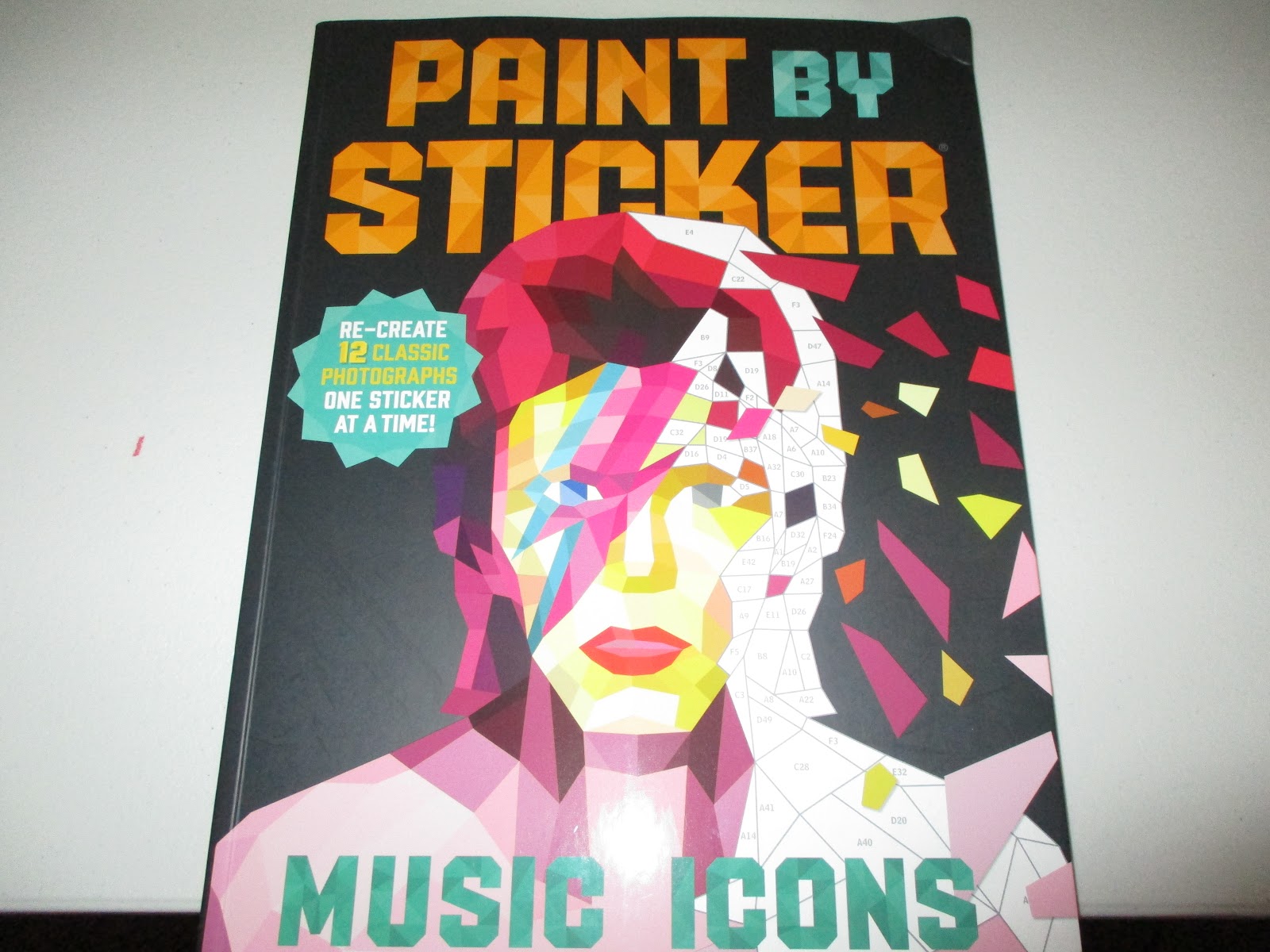 Missy's Product Reviews Paint By Sticker Music Icons