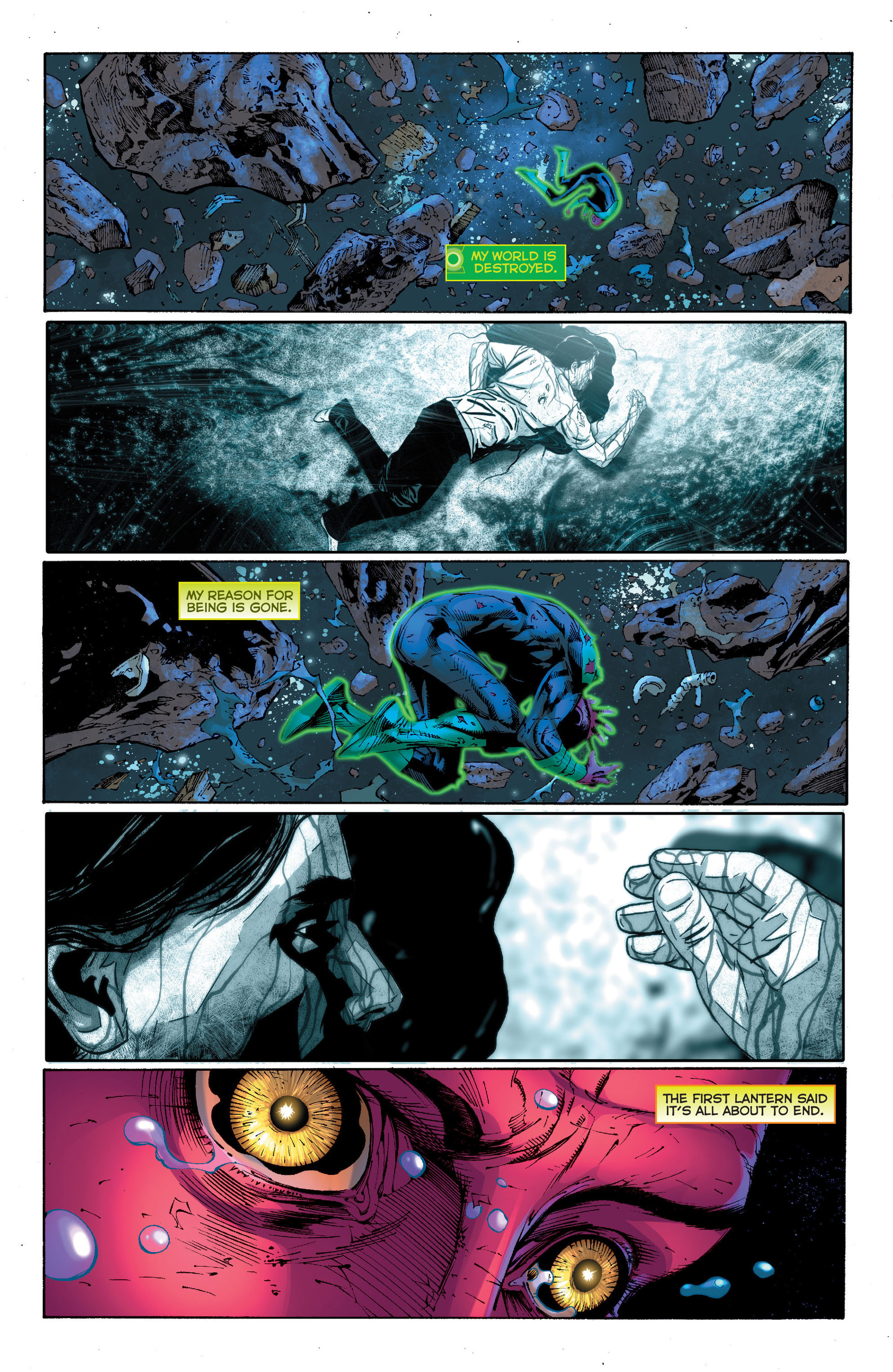 Read online Green Lantern (2011) comic -  Issue #19 - 21