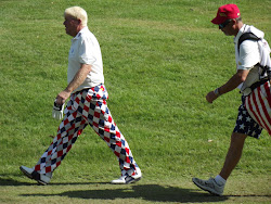 John Daly and caddie.