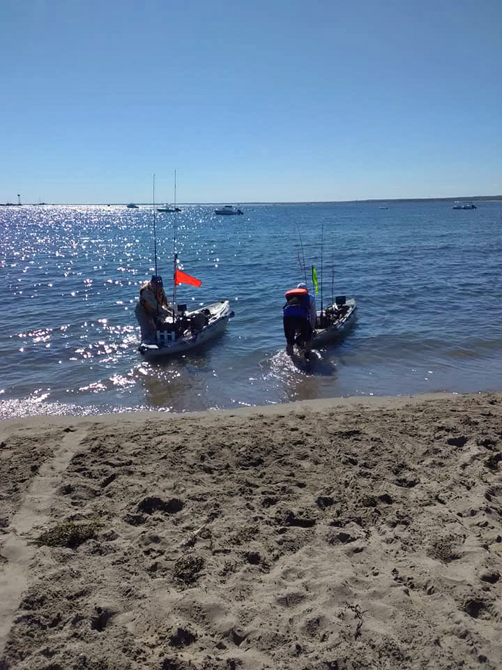 Kayak Fishing Country Camp Cronin Fishing Area Narragansett, Rhode