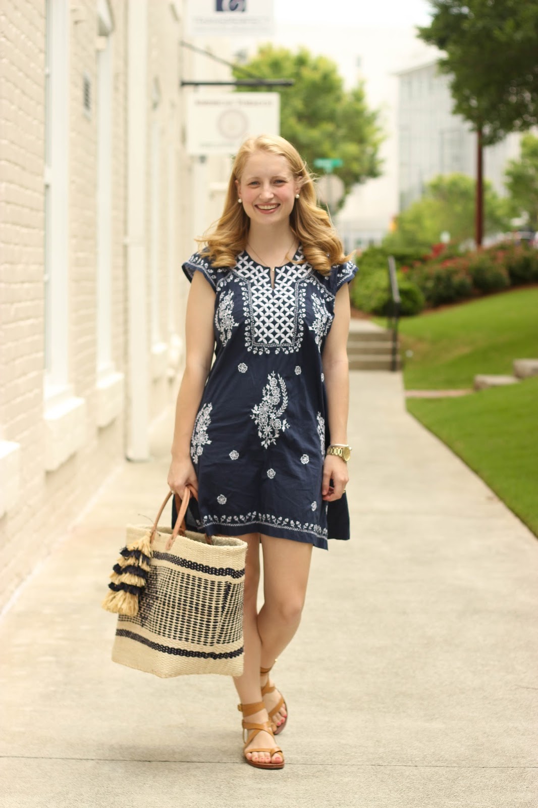 little navy blue dress