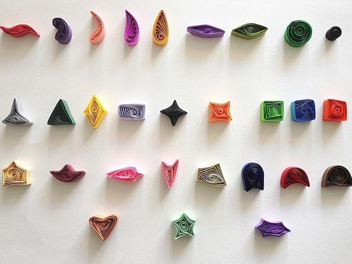 kağıt telkari quilling temel şekiller kağıt telkari quilling temel şekiller