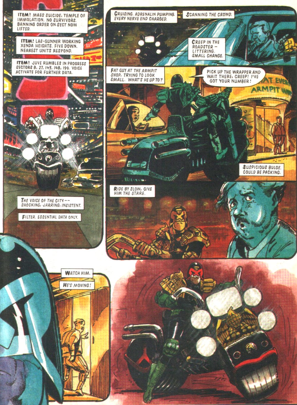 Read online Judge Dredd: The Complete Case Files comic -  Issue # TPB 14 (Part 1) - 89