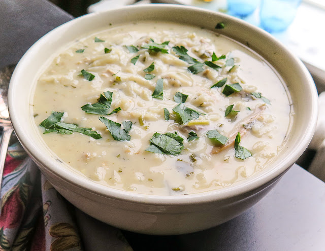 The Yum Yum Factor: Instant Pot to the rescue - Avgolemono Soup