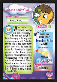 My Little Pony Cheese Sandwich Series 3 Trading Card