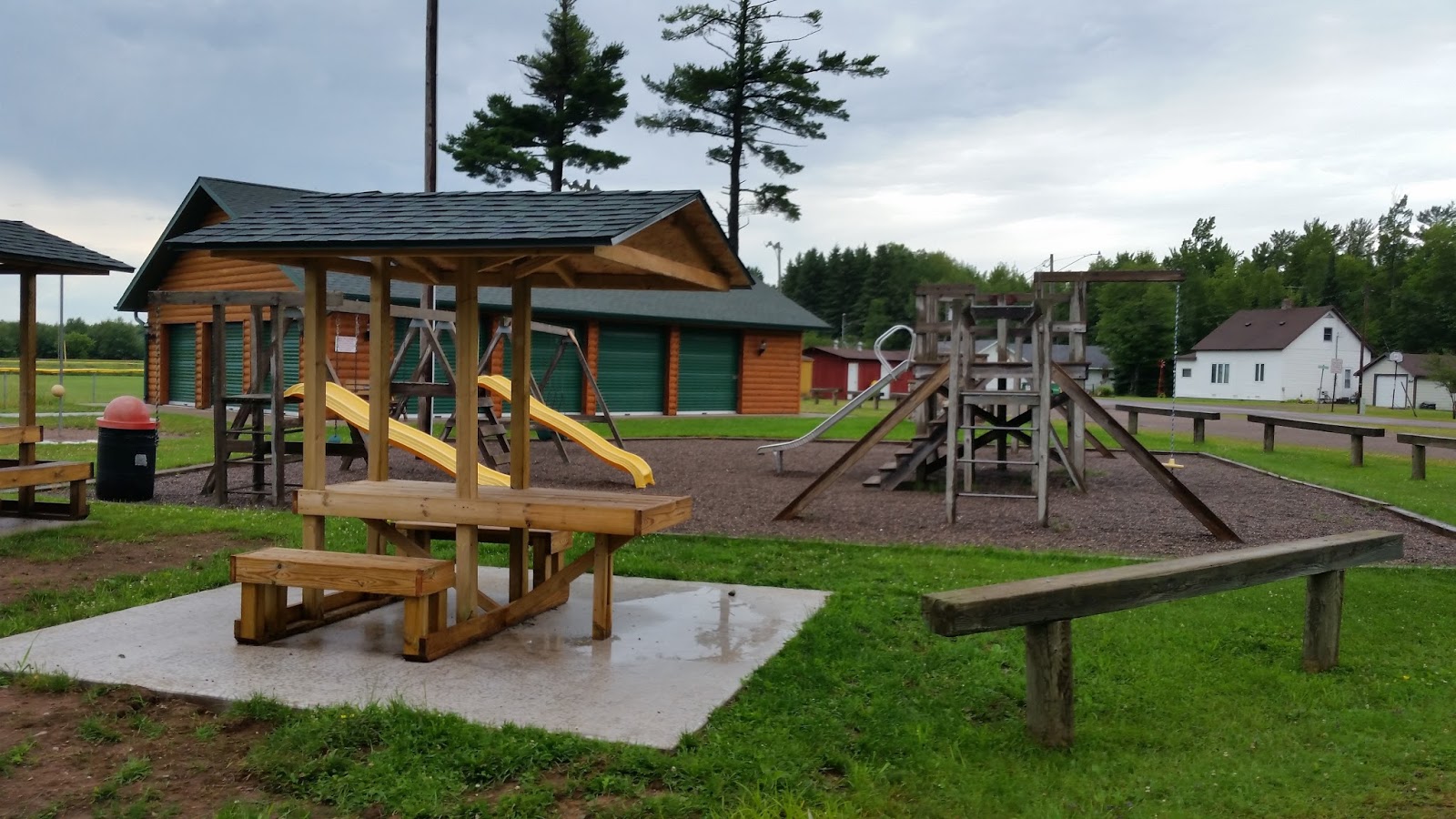 Technically Homeless Campground Review Pioneer Park Ogema, WI