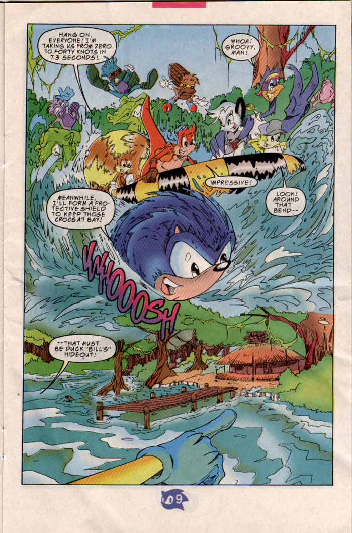 Read online Sonic The Hedgehog comic -  Issue #61 - 11