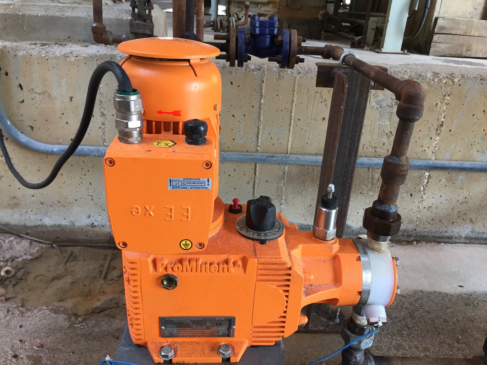 Promaqua ProMinent Hydro Pump installed in Petrochemicals in Iran