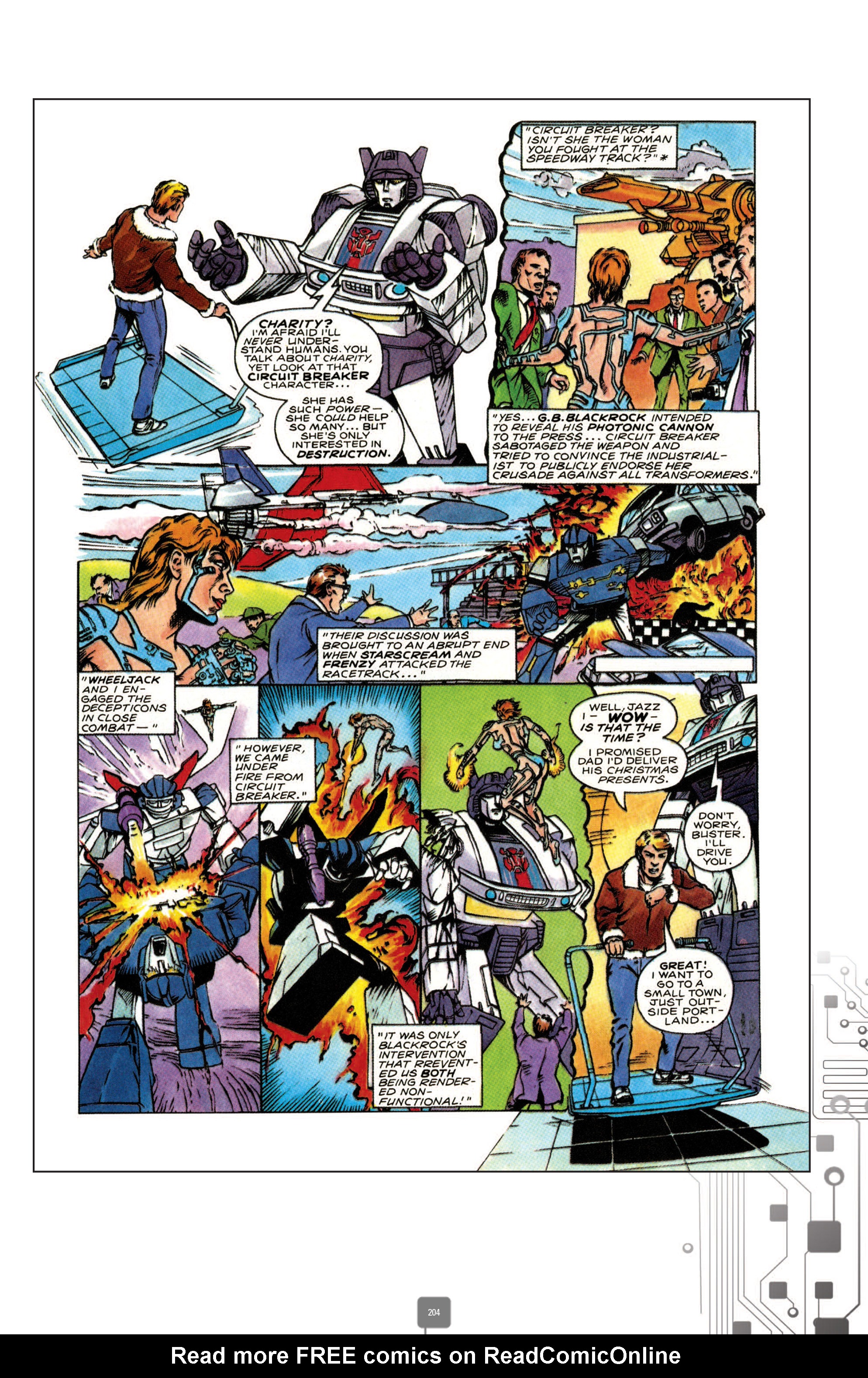 Read online The Transformers Classics UK comic -  Issue # TPB 1 - 205