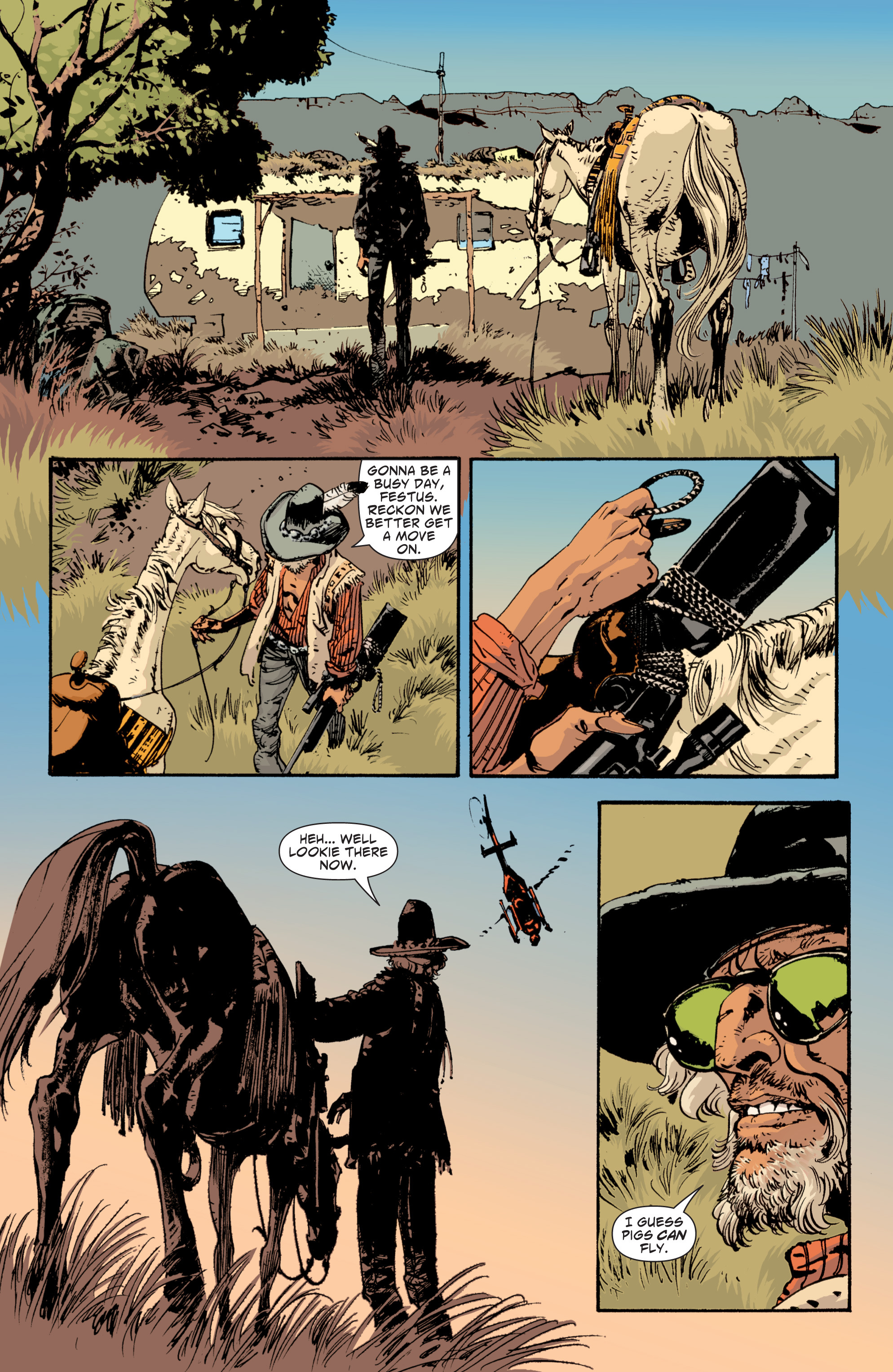 Read online Scalped comic -  Issue #33 - 2