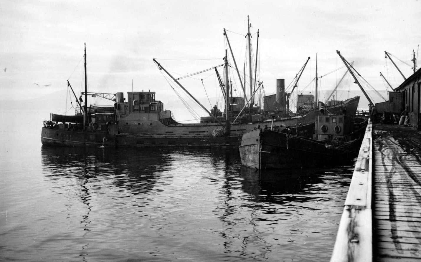 Tour Scotland Old Photograph Pier Fairlie Scotland