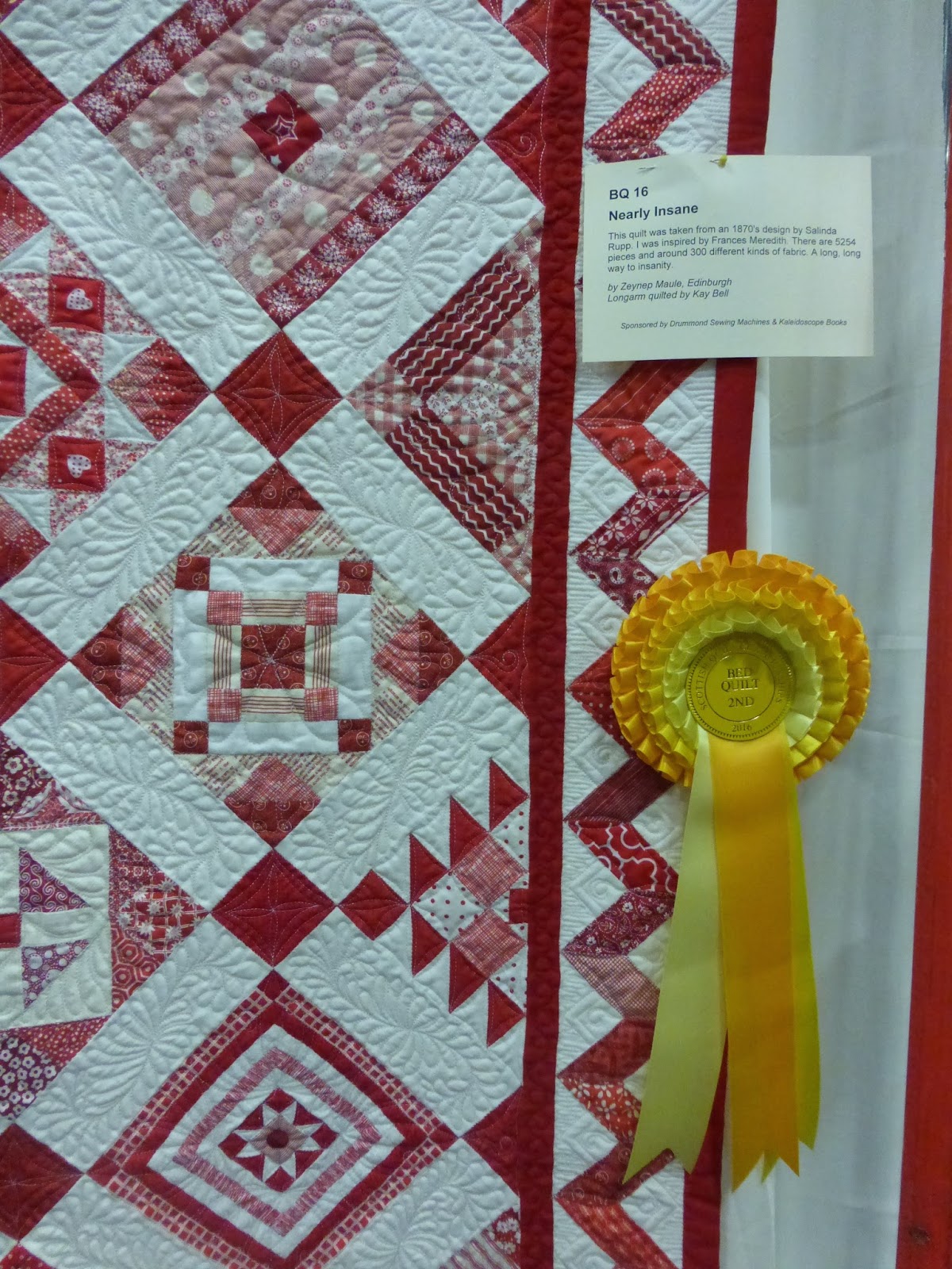 sashiko and other stitching Quilts from the Scottish Quilt Championships part 2
