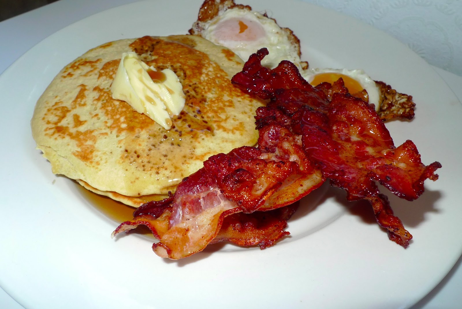 musings & rants of a reluctant chef Day 22, Homemade Pancake with Eggs