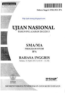 soal un bahasa inggris sma ipa 2014 soal un bahasa inggris sma ipa 2014