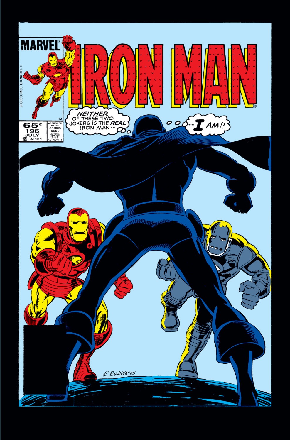 Read online Iron Man (1968) comic -  Issue #196 - 1