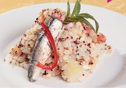 Solterito andino de anchoveta