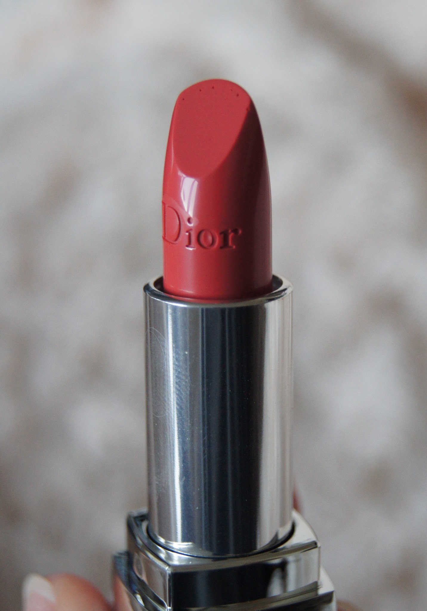 dior rouge dior nude 553 sillage lipstick review