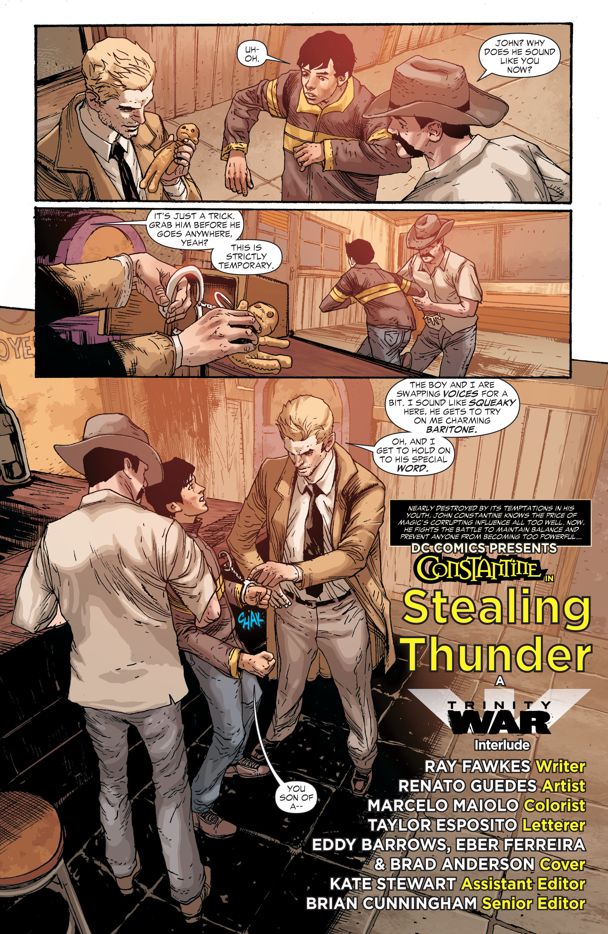 Read online Constantine comic -  Issue #5 - 6