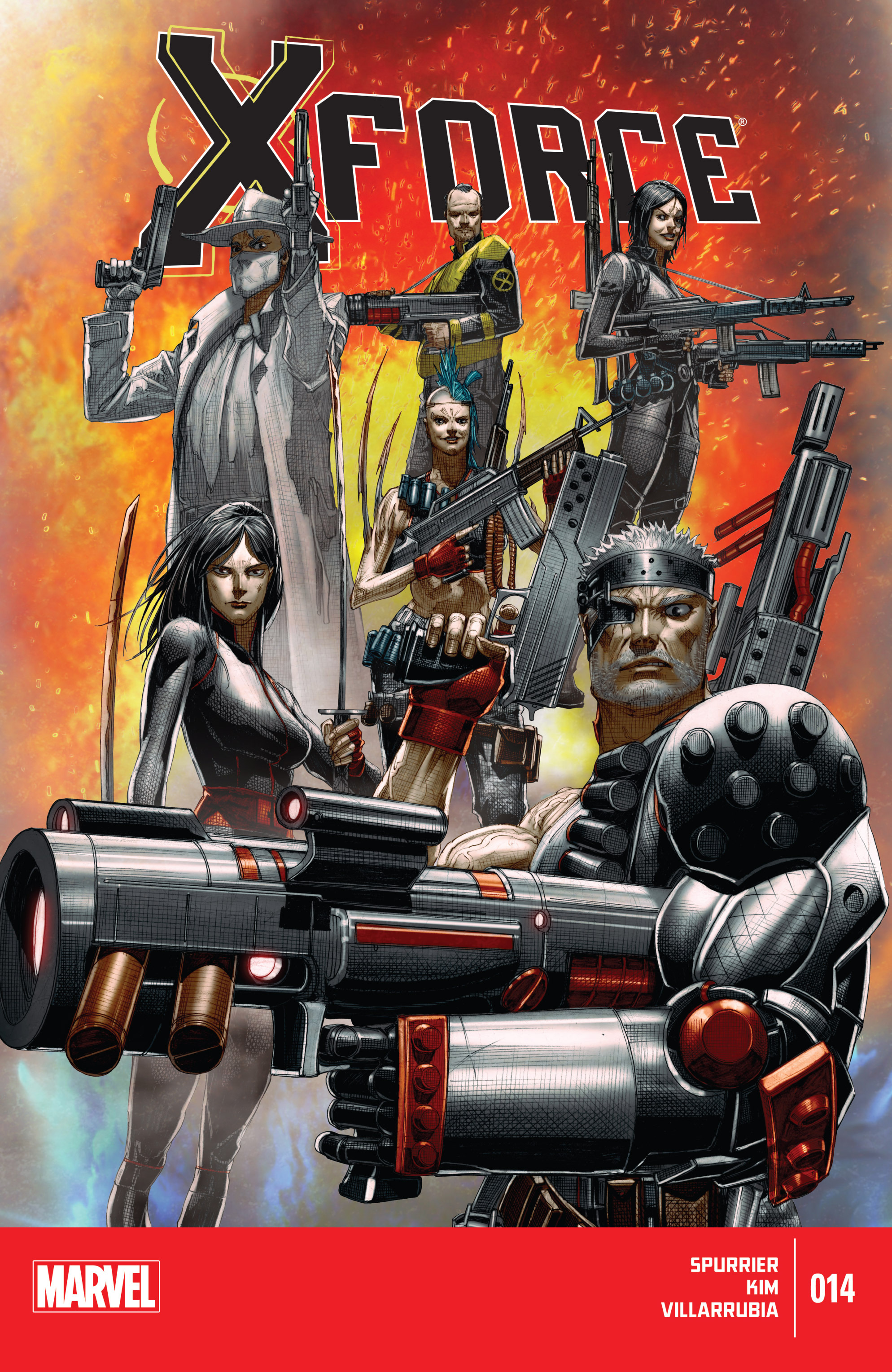 Read online X-Force (2014) comic -  Issue #14 - 1