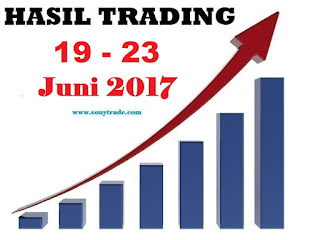 Hasil Trading 19 - 23 Juni 2017