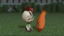Chicken little and alien baby Chicken Little 2005 animatedfilmreviews.filminspector.com