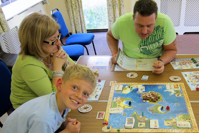 Players during a game of Pirate Cove