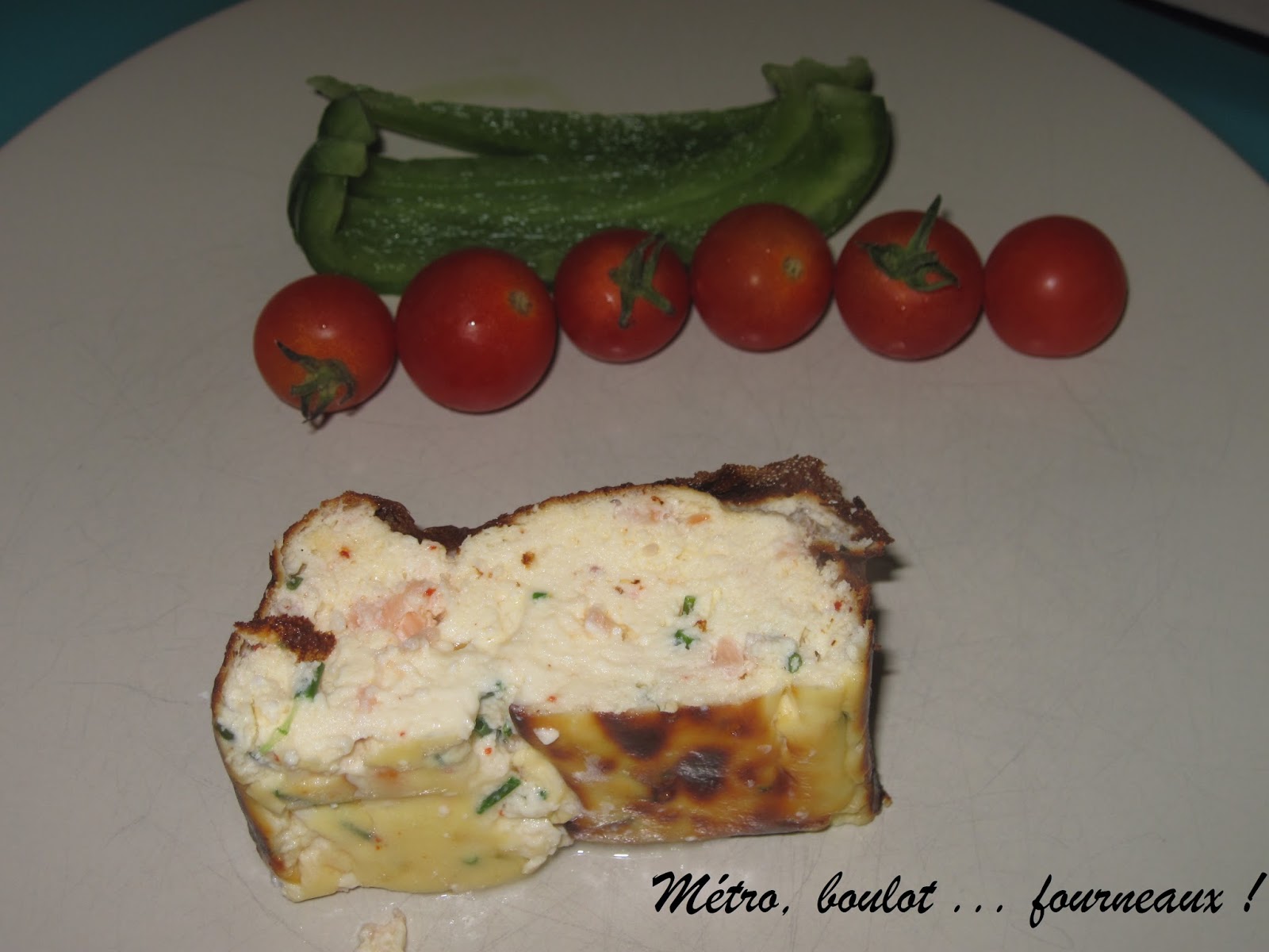 Terrine de saumon fumé à la ricotta et à la ciboulette