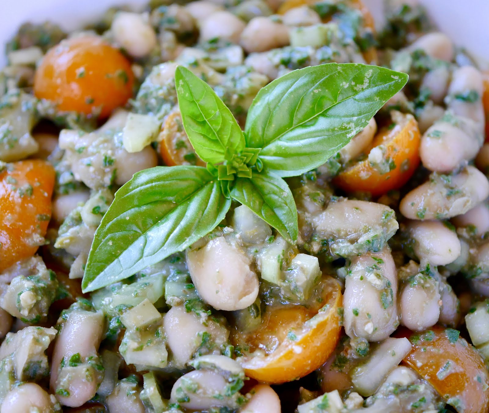 Cannellini Beans With Basil-Jalapeño PestoGreat For Your 4th Of July ...