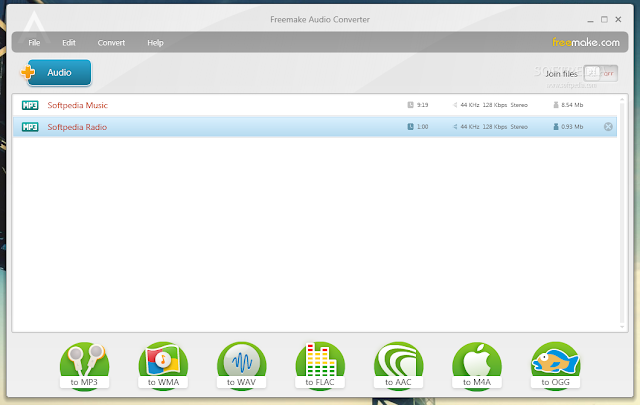 تحميل برنامج تحويل الاغانى الى mp3 مجانا للكمبيوتر Free MP3 Converter 3.2