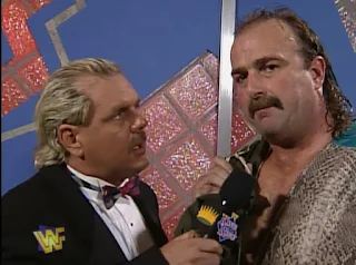 WWF / WWE - King of the Ring 96 - Jake 'The Snake' Roberts interviewed by Doc Hendrix