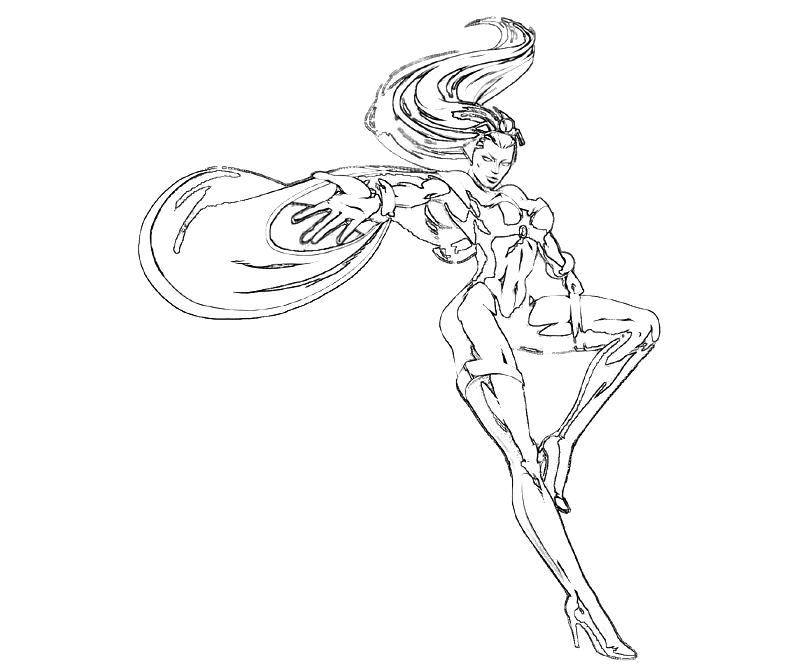 Marvel vs Capcom Storm Abilities | Yumiko Fujiwara