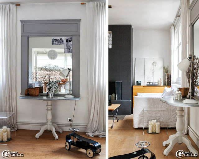 STUDIO DECORADO com tons neutros. Blog Achados de Decoração