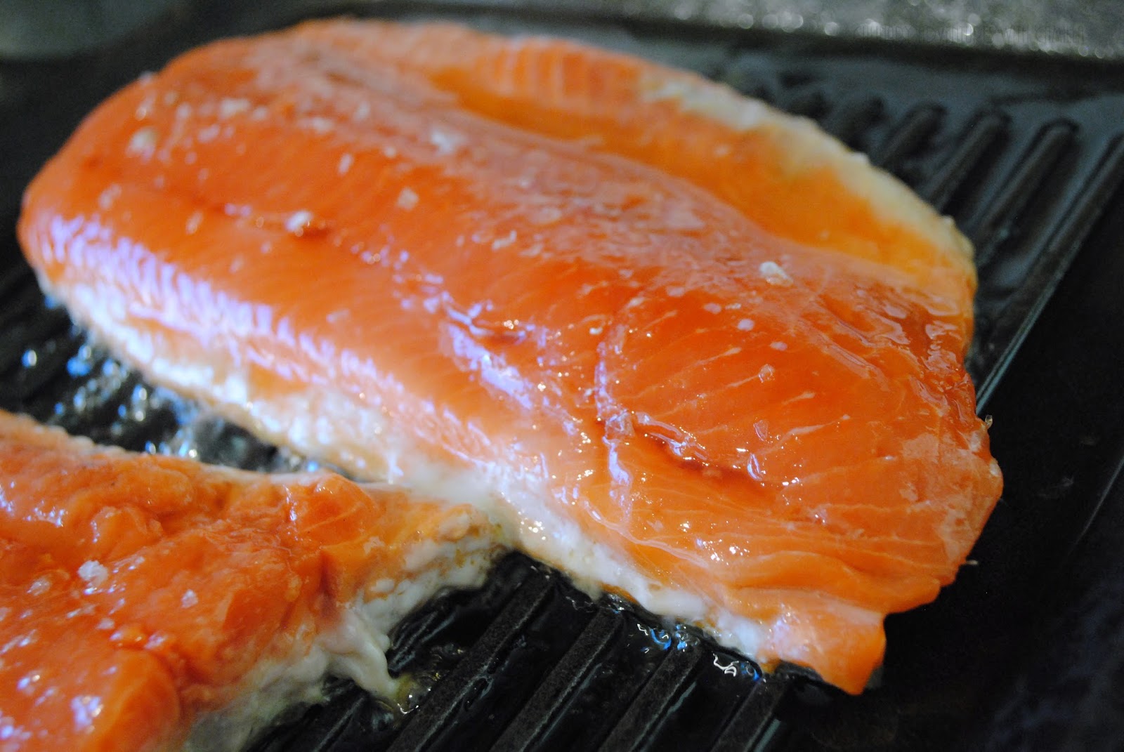 Honey and RumGlazed Salmon