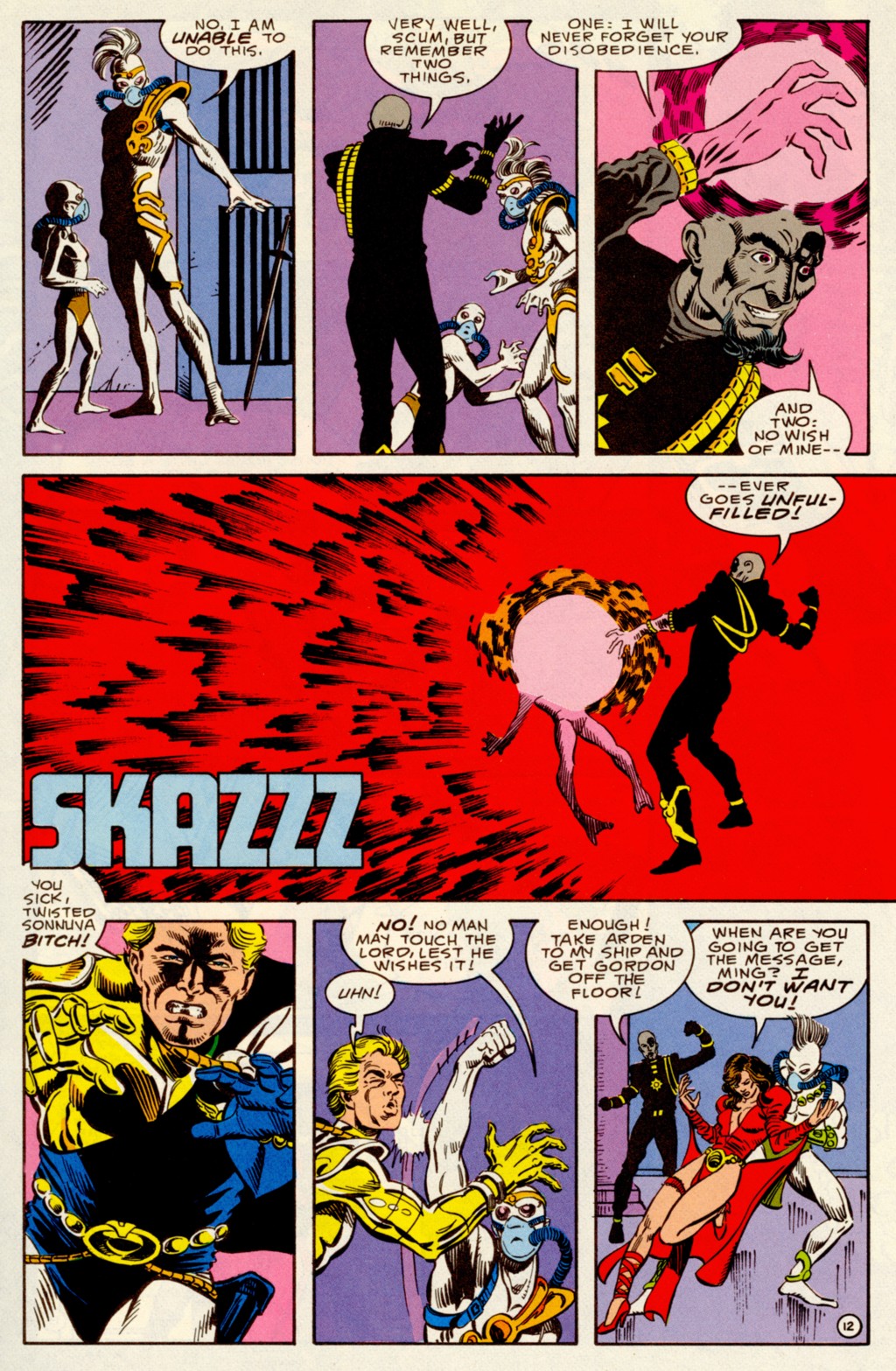 Read online Flash Gordon (1988) comic -  Issue #3 - 12