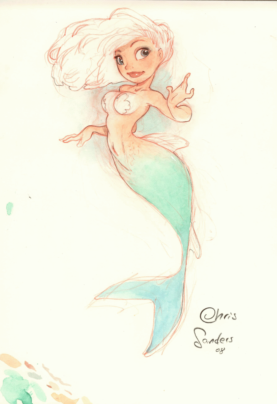 Chris Sanders Sketches