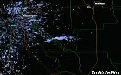 Mystery Boom and Debris Field on Radar (2) 11-3-14
