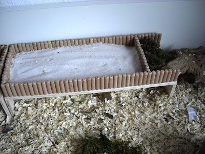 Sandbad für Hamster