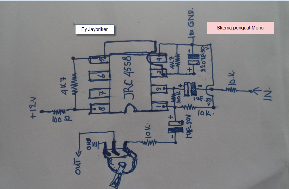 Rangkaian Penguat Mik Delinews Tapanuli