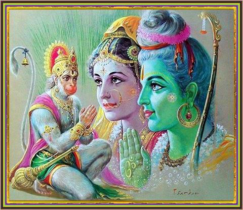 Bhagwan Ji Help me: HANUMAN RAM SITA WALLPAPER