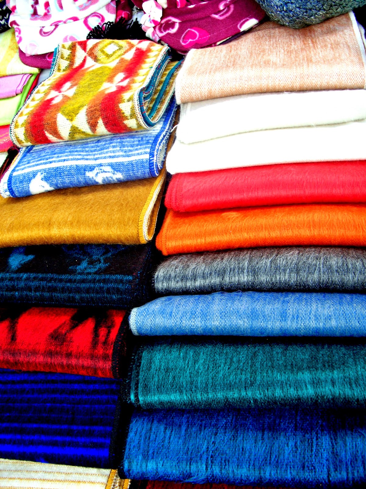 Otavalo Market Alpaca Scarves