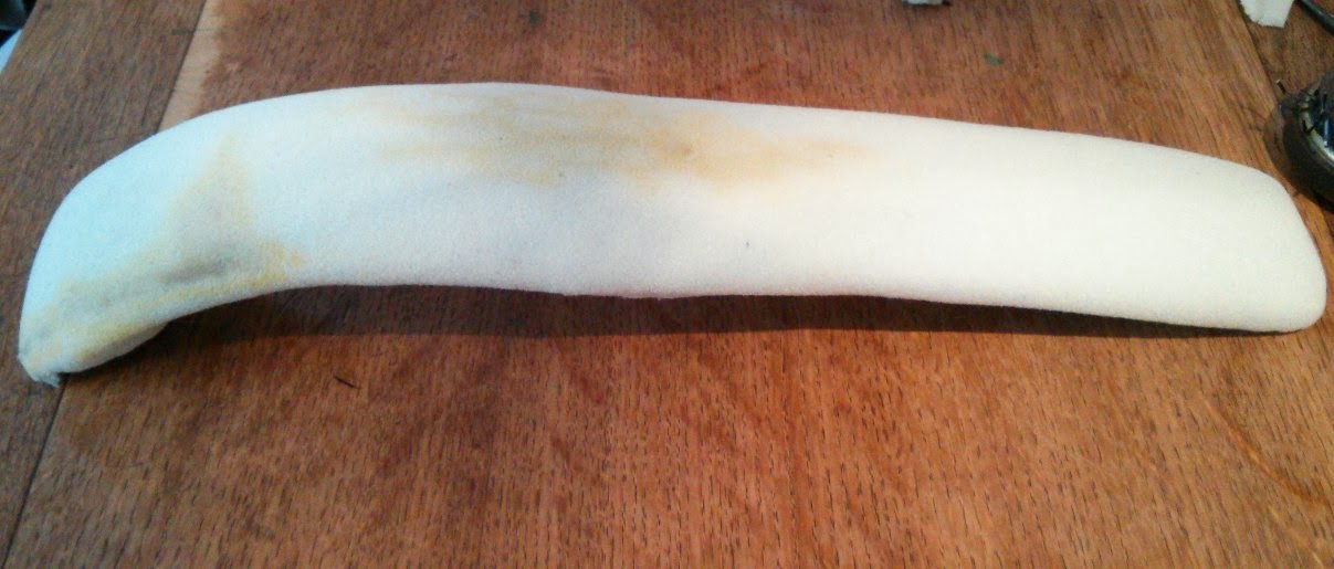 The Shed And Beyond Recovering office chair arms