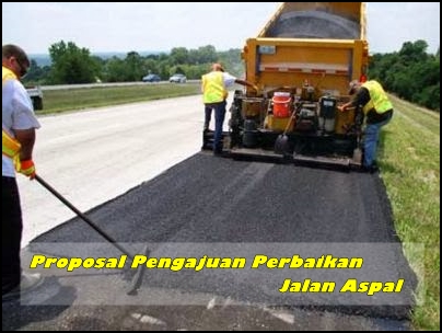 Contoh proposal perbaikan jalan kampung