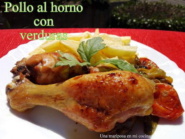 Pollo Asado Con Verduras