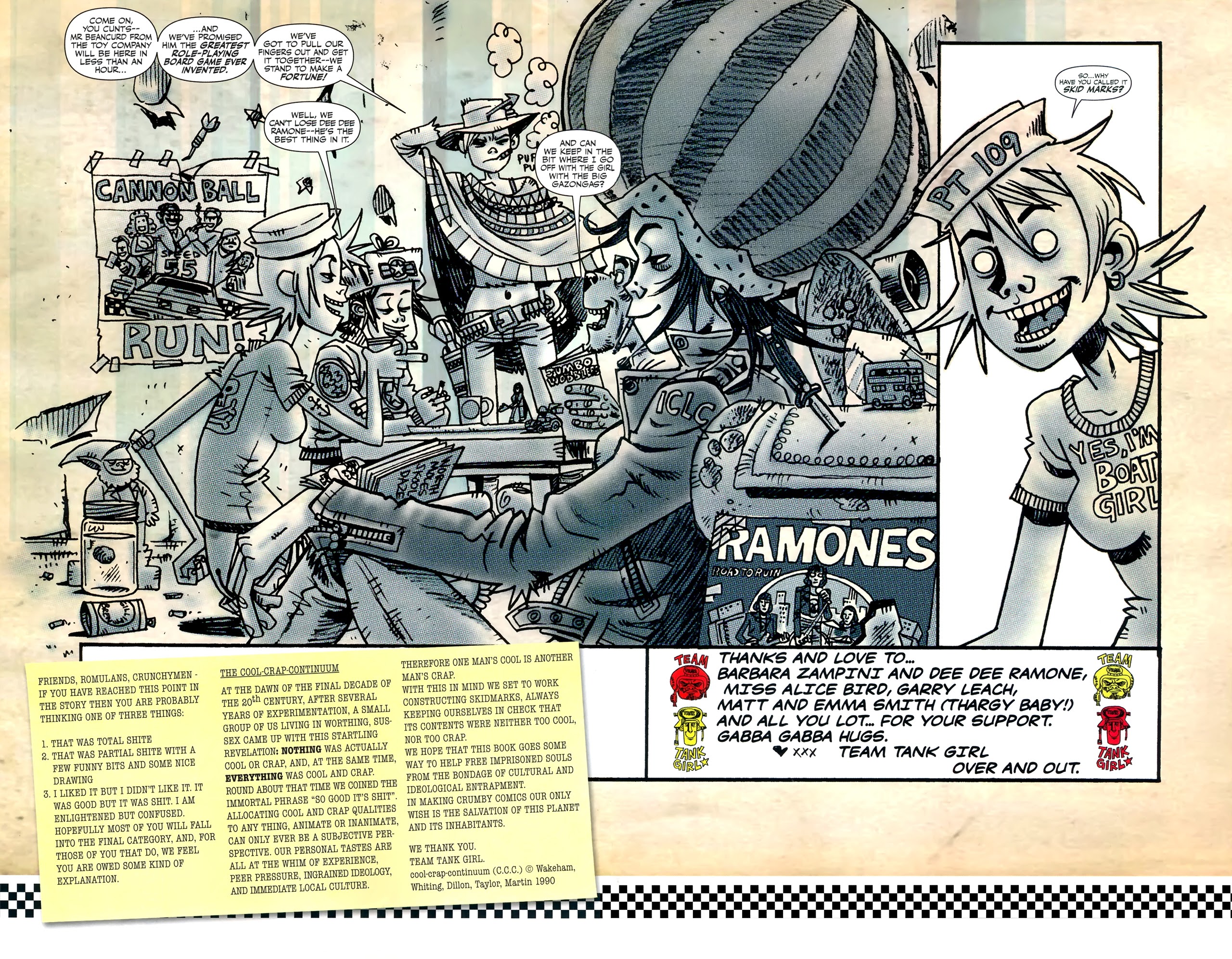 Read online Tank Girl: Skidmarks comic -  Issue #4 - 17