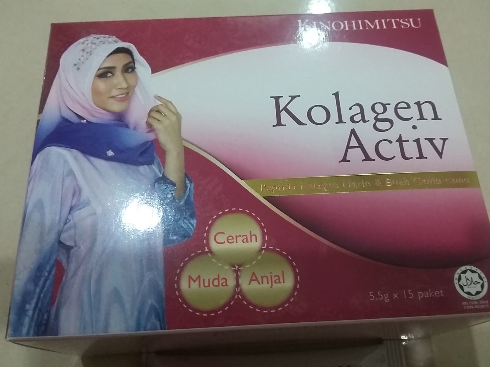 nana punya blog Product Review Kolagen Activ Kinohimitsu