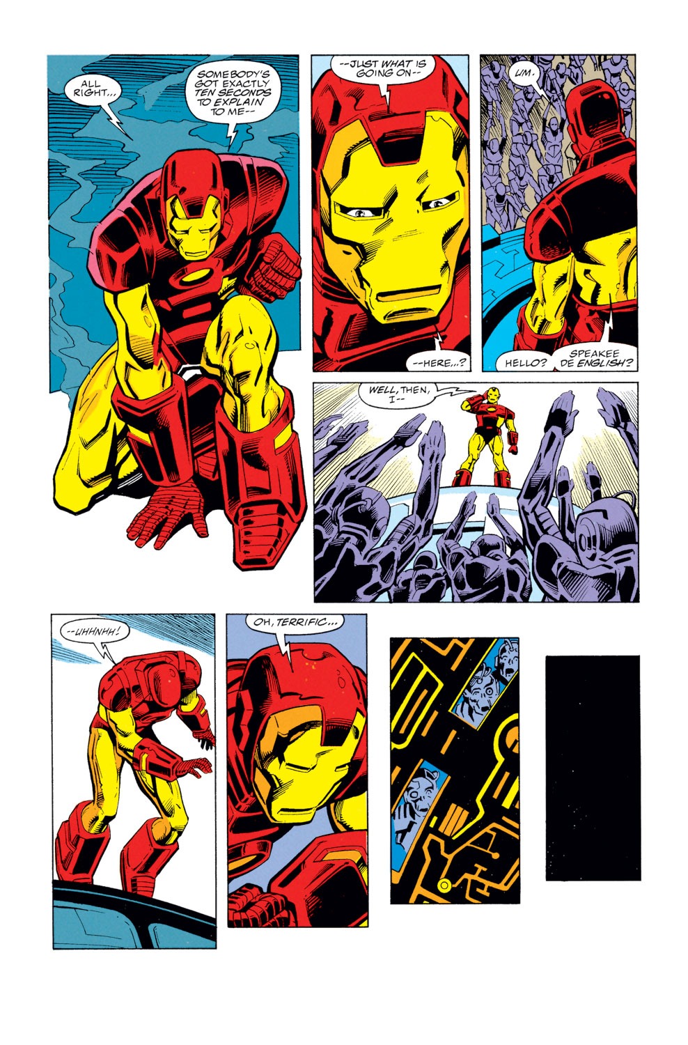 Read online Iron Man (1968) comic -  Issue #280 - 9