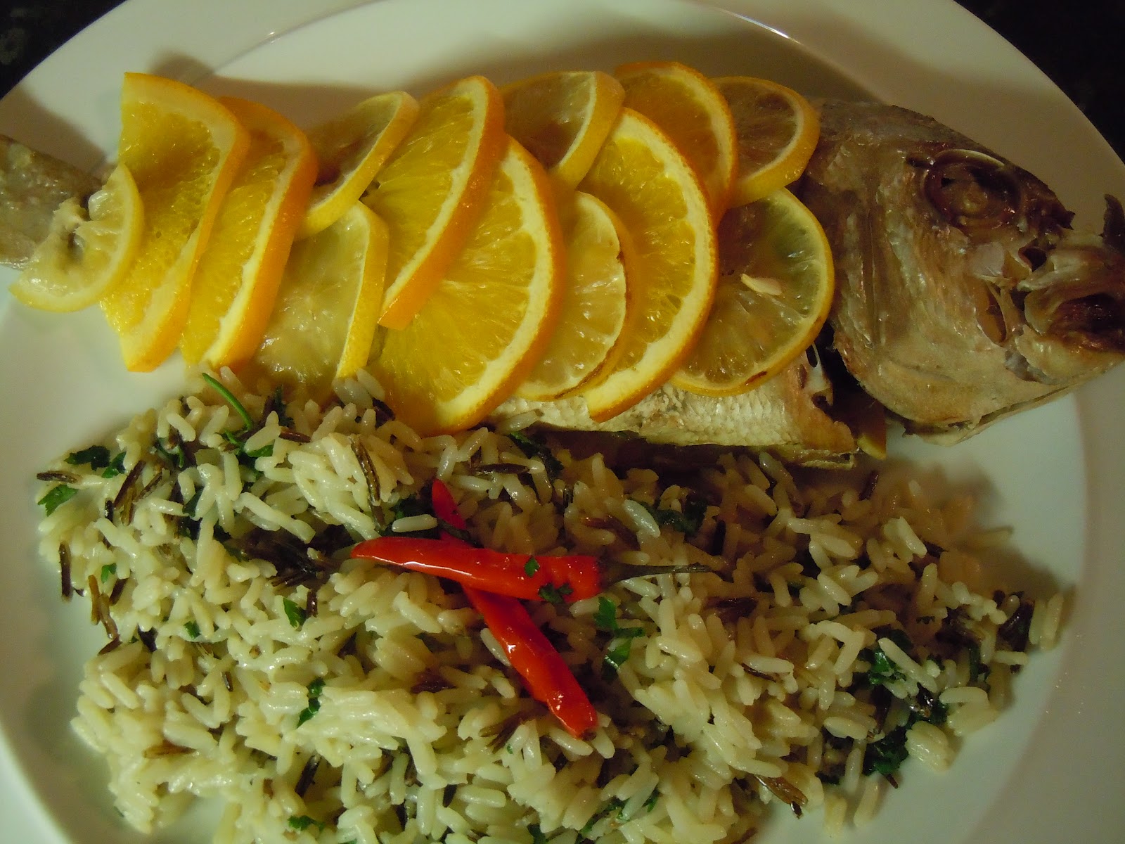 Tonight's Menu Olympic Food Challenge Vanuatu Citrus baked fish in